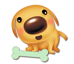 Happy Dog & NigNig sticker #6319757