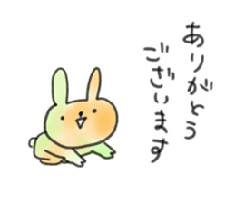 small rabbit sticker3 sticker #6320122