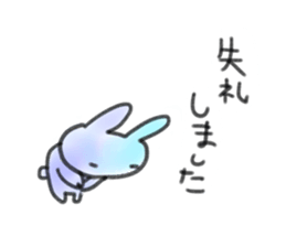 small rabbit sticker3 sticker #6320124