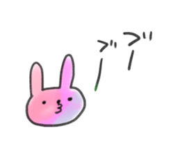 small rabbit sticker3 sticker #6320133