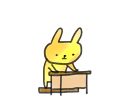 small rabbit sticker3 sticker #6320145