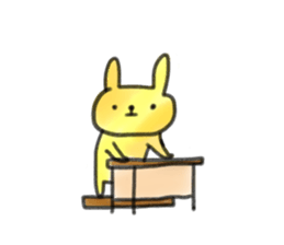 small rabbit sticker3 sticker #6320146