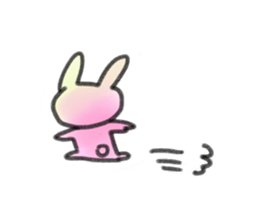 small rabbit sticker3 sticker #6320147
