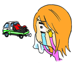 Rider's pleasant daily life sticker #6320350