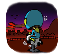 Rider's pleasant daily life sticker #6320357