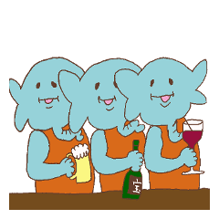 Mr.jho-jho and  chic sticker