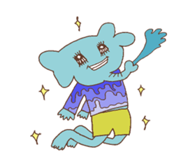 Mr.jho-jho and  chic sticker sticker #6320618