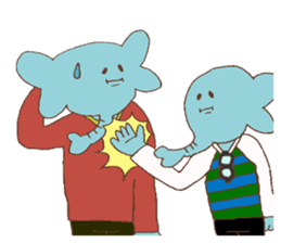 Mr.jho-jho and  chic sticker sticker #6320630