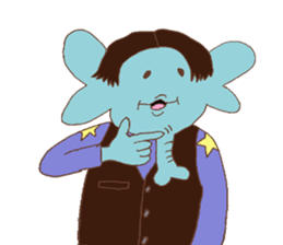 Mr.jho-jho and  chic sticker sticker #6320632