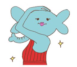 Mr.jho-jho and  chic sticker sticker #6320633