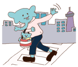 Mr.jho-jho and  chic sticker sticker #6320635