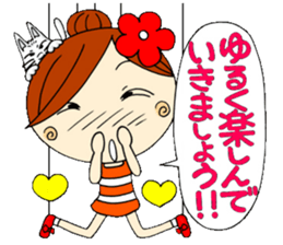 Puppet Ayako 3 sticker #6320962