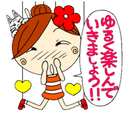 Puppet Ayako 3 sticker #6320962