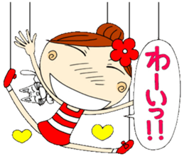 Puppet Ayako 3 sticker #6320963