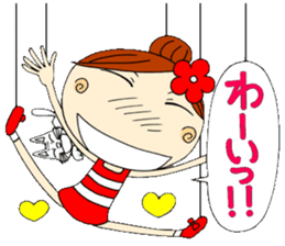 Puppet Ayako 3 sticker #6320963