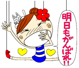 Puppet Ayako 3 sticker #6320996