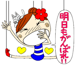 Puppet Ayako 3 sticker #6320996
