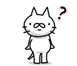 cute stray cat7 sticker #6321516