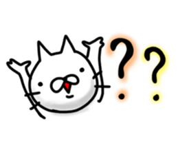 cute stray cat7 sticker #6321517