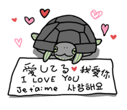 Turtle Life sticker #6321529
