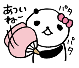 around the age of 30 -panda8 summer- sticker #6321563