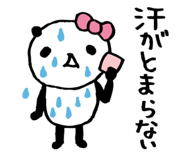 around the age of 30 -panda8 summer- sticker #6321566