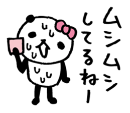 around the age of 30 -panda8 summer- sticker #6321567