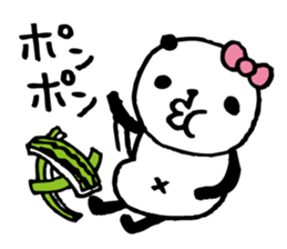 around the age of 30 -panda8 summer- sticker #6321574