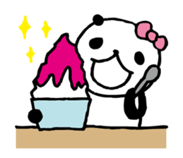 around the age of 30 -panda8 summer- sticker #6321582