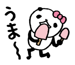 around the age of 30 -panda8 summer- sticker #6321589