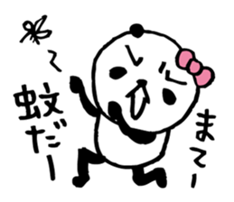 around the age of 30 -panda8 summer- sticker #6321595