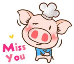 QQ Chirle Pig by Ellya(02) sticker #6321681