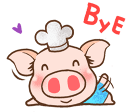 QQ Chirle Pig by Ellya(02) sticker #6321683