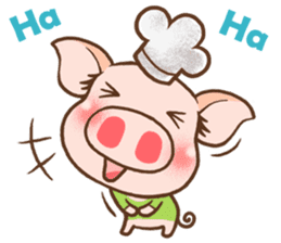 QQ Chirle Pig by Ellya(02) sticker #6321697