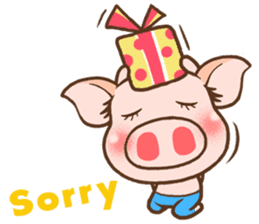 QQ Chirle Pig by Ellya(02) sticker #6321701