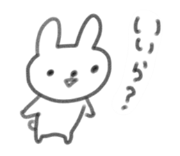 Enshu rabbit sticker sticker #6322200