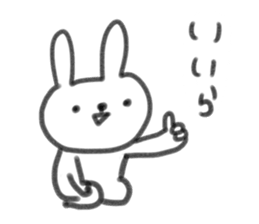 Enshu rabbit sticker sticker #6322201