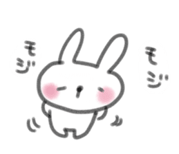 Enshu rabbit sticker sticker #6322209