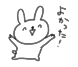Enshu rabbit sticker sticker #6322213