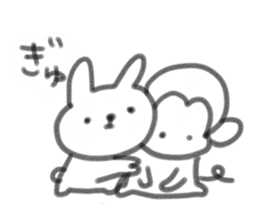 Enshu rabbit sticker sticker #6322214