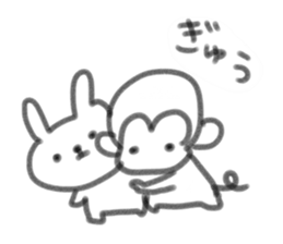 Enshu rabbit sticker sticker #6322215