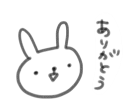 Enshu rabbit sticker sticker #6322219