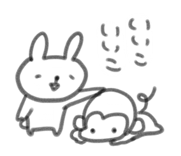 Enshu rabbit sticker sticker #6322230