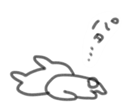Enshu rabbit sticker sticker #6322235