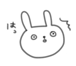 Enshu rabbit sticker sticker #6322237