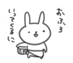 Enshu rabbit sticker sticker #6322238