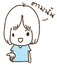 wacky girl sticker #6322443