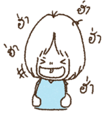 wacky girl sticker #6322453