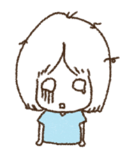 wacky girl sticker #6322464