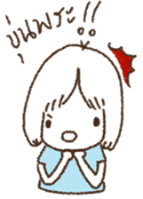 wacky girl sticker #6322467
